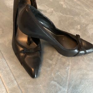 Merona leather pumps.